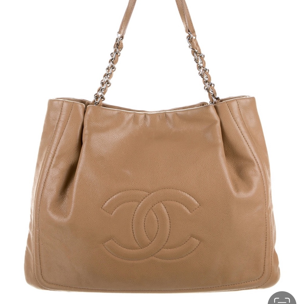Authentic Chanel CC Chain Tote